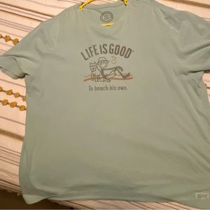 Life is good xxl tee